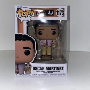 Funko Pop! Oscar Martinez Figure - Brown, Black, White